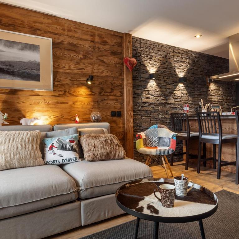 Appartement Prestige Manoir de Savoie - Arc 1950 le Village - One-Bedroom Apartment - 1