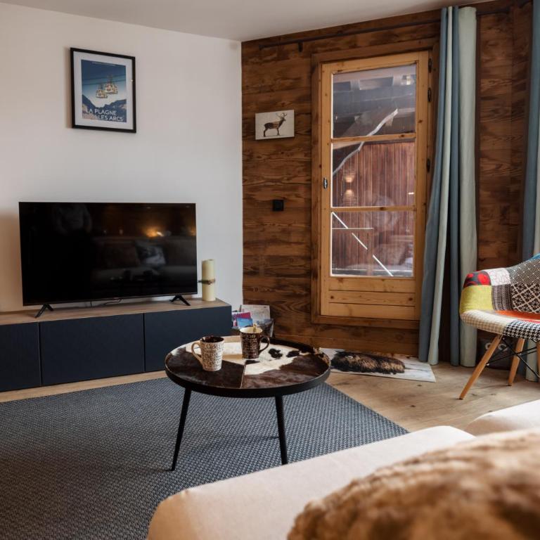 Appartement Prestige Manoir de Savoie - Arc 1950 le Village - One-Bedroom Apartment - 5