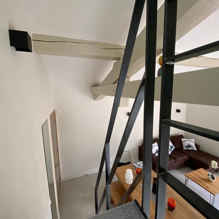 Chalet Pleine Vue & Spa - Apartment with Terrace - Mezzanine - 22