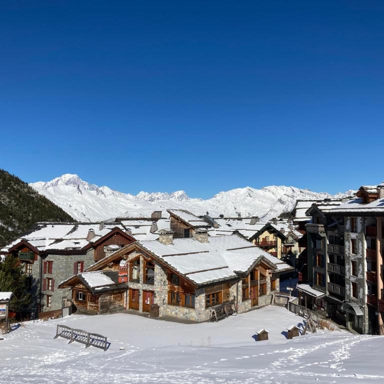 Arc1950 Prince Des Cimes appt 4-5 pers ski in out piscine intérieure - Appartement avec Vue sur la Montagne - 29