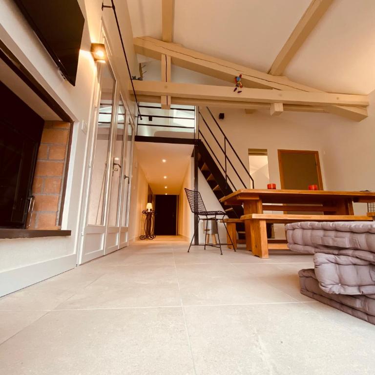 Chalet Pleine Vue & Spa - Apartment with Terrace - Mezzanine - 5