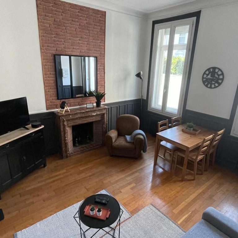 L industriel rémois, centre ville, proche de la cathédrale - Appartamento con 1 Camera da Letto - 21
