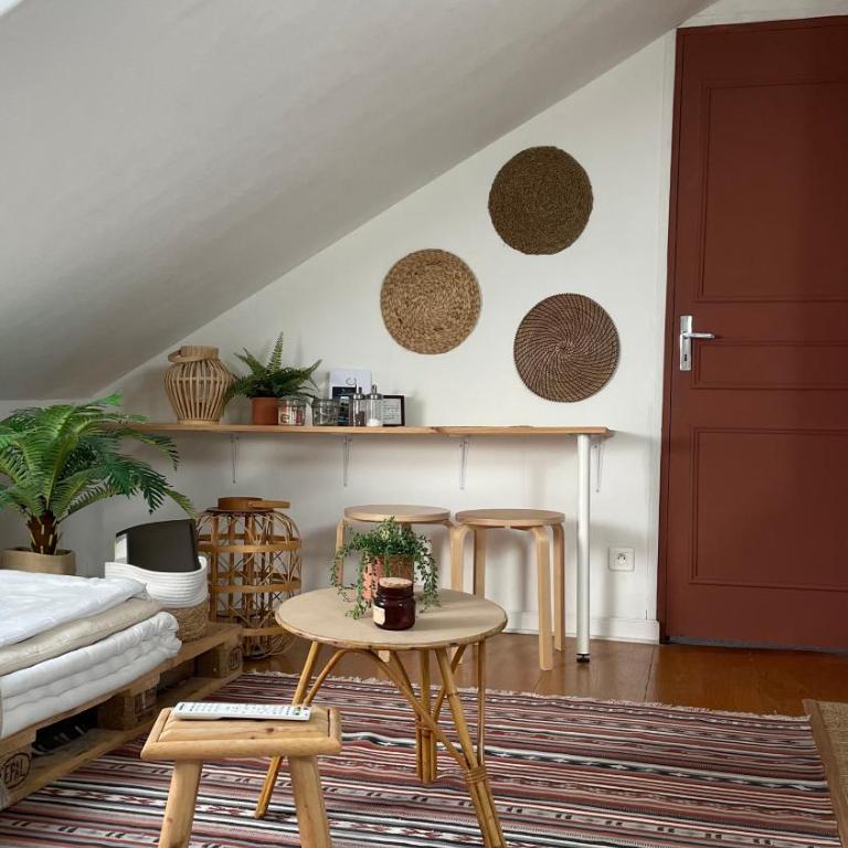 Le cosy marnais, centre ville, vue cathédrale - Apartment mit 1 Schlafzimmer - 8
