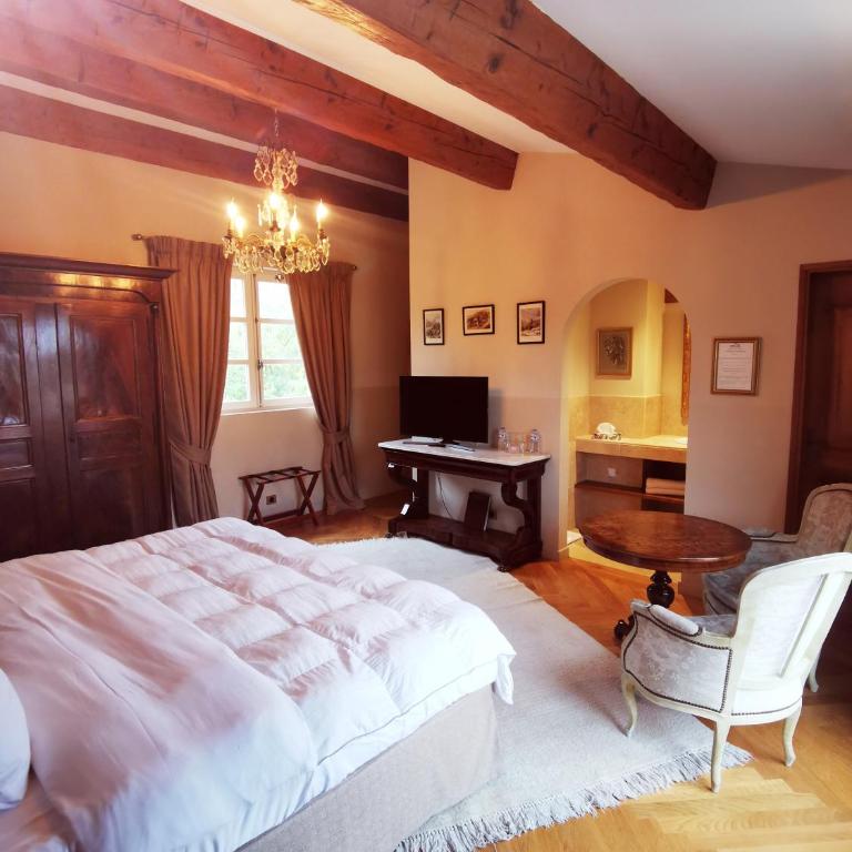 Domaine De La Chapelle - Chambre Double Deluxe avec Balcon - 4