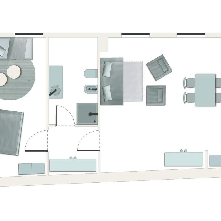 Bogen bistro & apartments - Großes Apartment mit 1 Schlafzimmer - 13