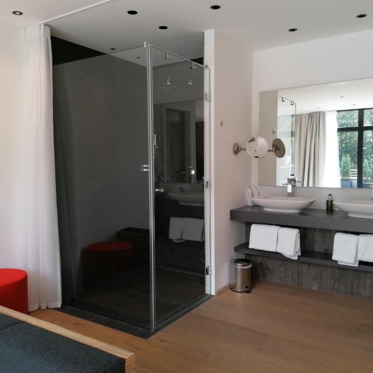 Das Graseck - mountain hideaway & health care - Zimmer Spa Nest mit eigener Sauna und Sonnenterrasse mit Panoramablick - 4