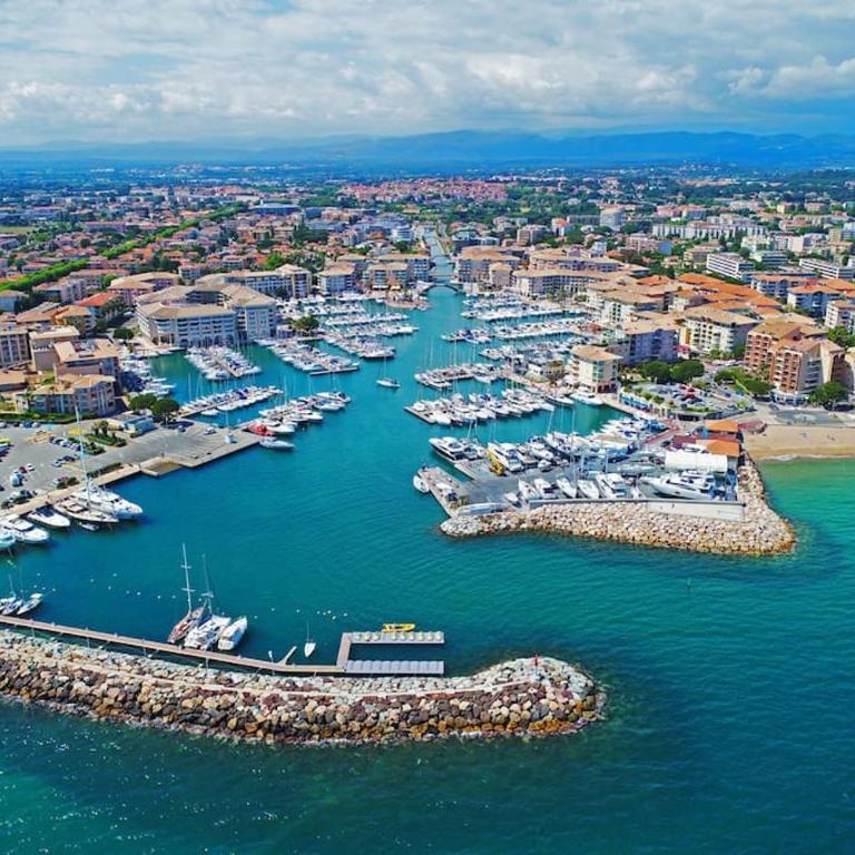 Port-Fréjus, LE PALADIEN, appartement 2 pièces climatisé, terrasse & parking - Appartamento con 1 Camera da Letto - 63