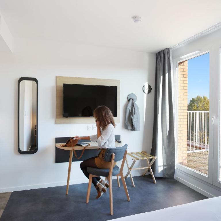 Appart'hôtel Odalys City - Toulouse Centre Compans Caffarelli - Studio avec Balcon - 20