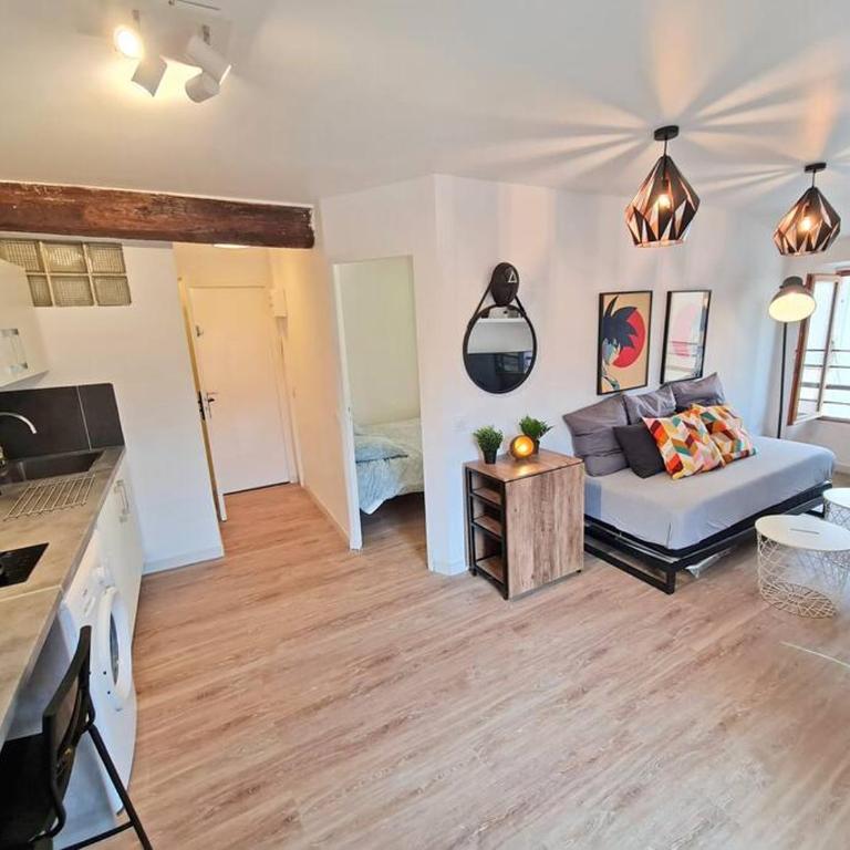 GregBnb - T2 Design 38m2 - Toulon Est - Wifi Fibre - n7 - Appartement 1 Chambre - 9