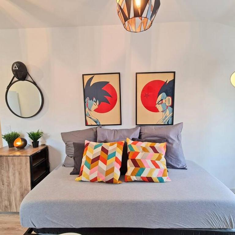 GregBnb - T2 Design 38m2 - Toulon Est - Wifi Fibre - n7 - Appartement 1 Chambre - 19
