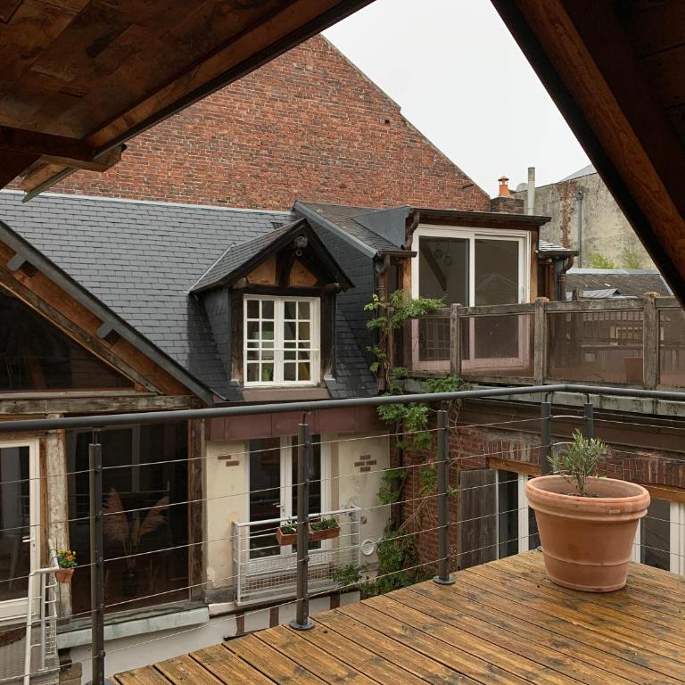 L'Ecole des Demoiselles - Chambre Double avec Terrasse - 3