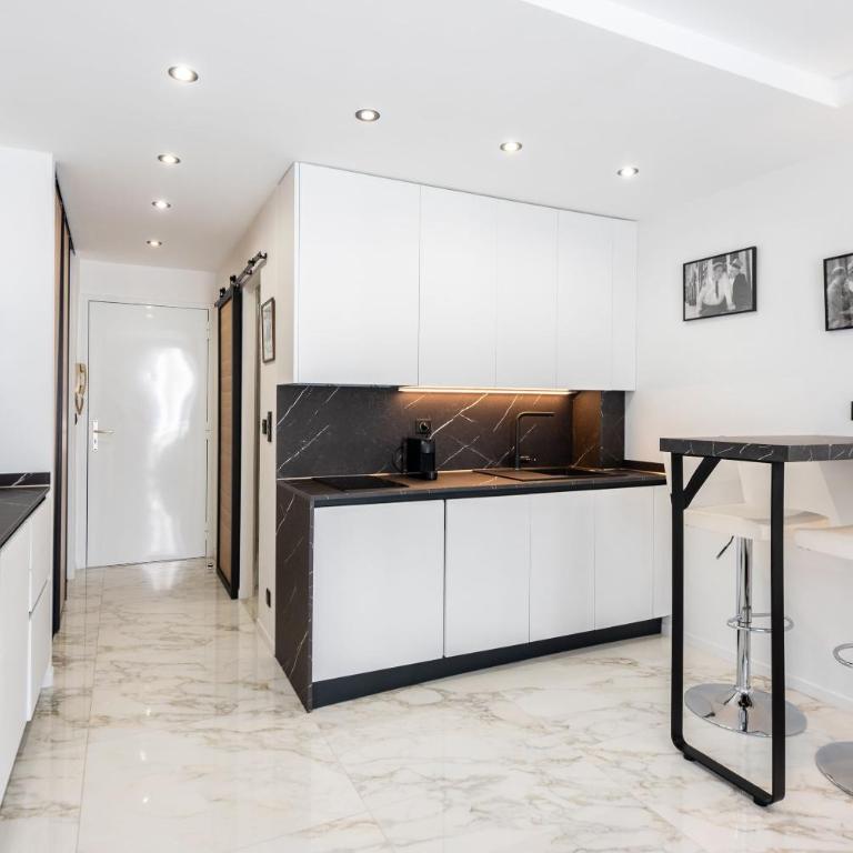 Large studio - 50m Cannes beach - terrace sea view - Estudio con terraza - 4