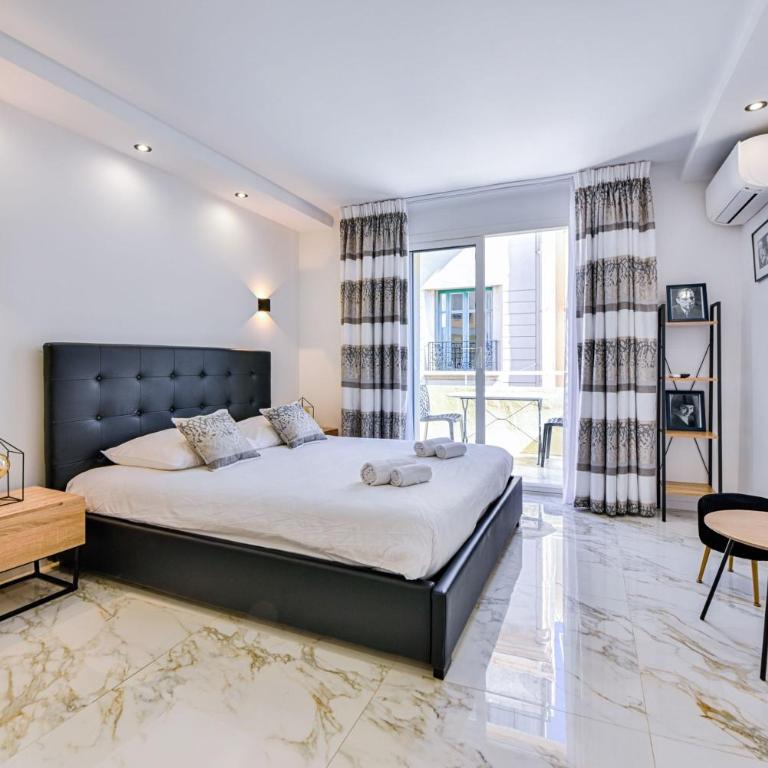 Large studio - 50m Cannes beach - terrace sea view - Estudio con terraza - 9