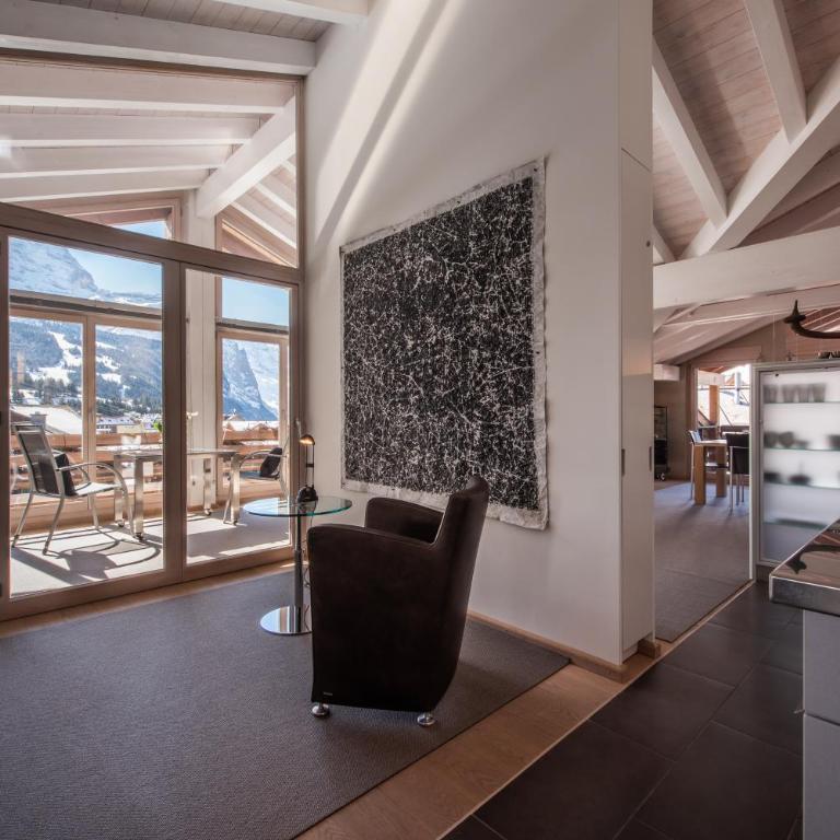 Chalet Schneehoren Penthouse - Penthouse-Apartment - 32