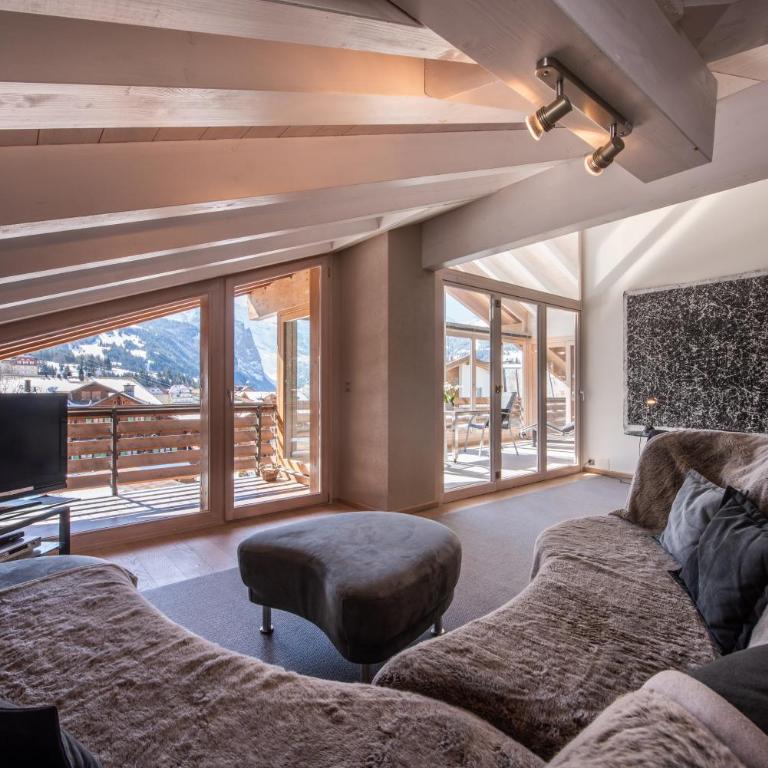 Chalet Schneehoren Penthouse - Penthouse-Apartment - 4