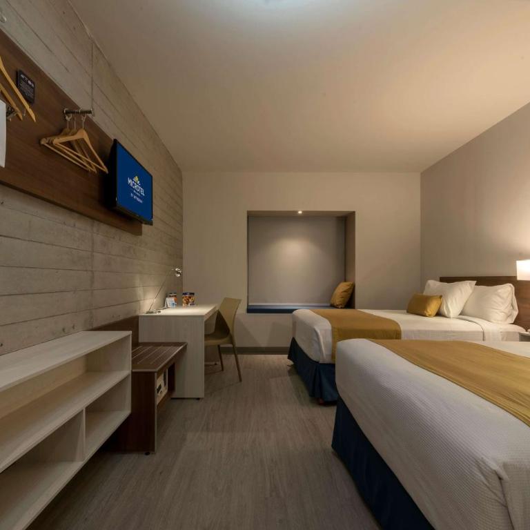 Microtel Inn & Suites by Wyndham Guadalajara Sur - Habitación Doble con 2 camas dobles - No fumadores - 4
