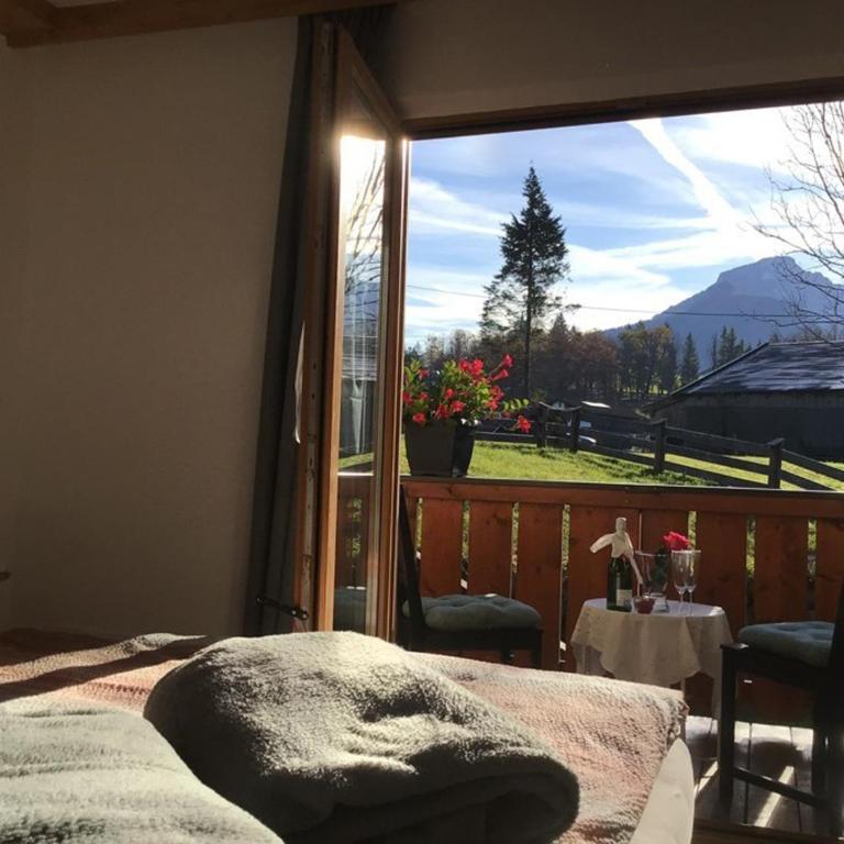 Ferienwohnung Lederhose - Apartment mit Blick auf die Berge - 10