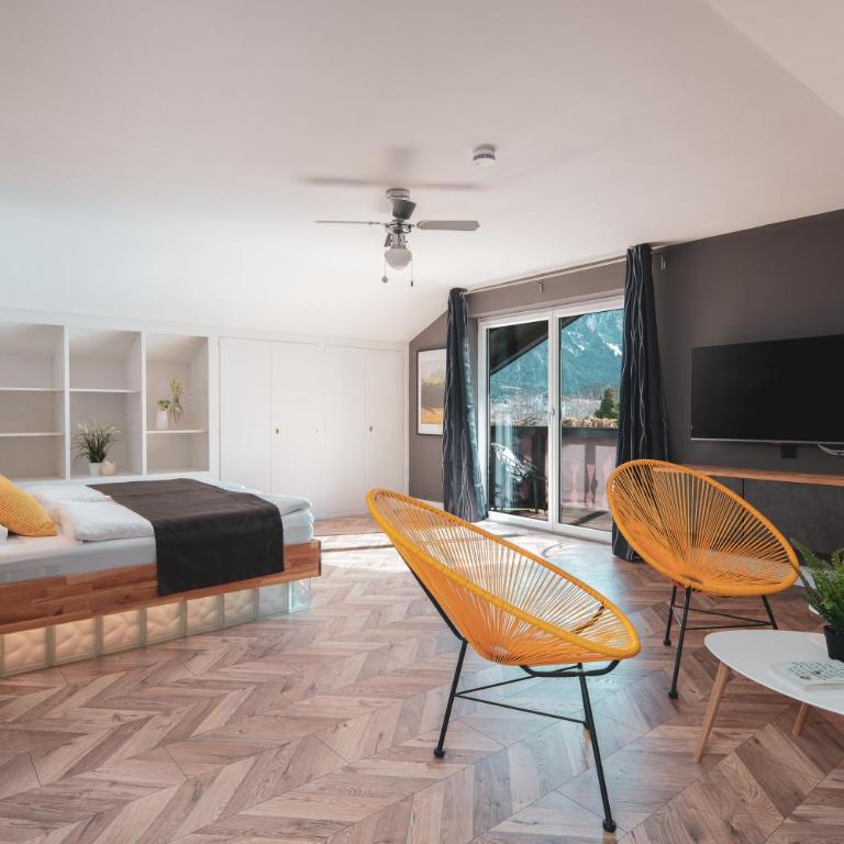 Villa Sonnenhof Boutique-Hotel - Superior Doppelzimmer mit Balkon und Panoramablick - 10