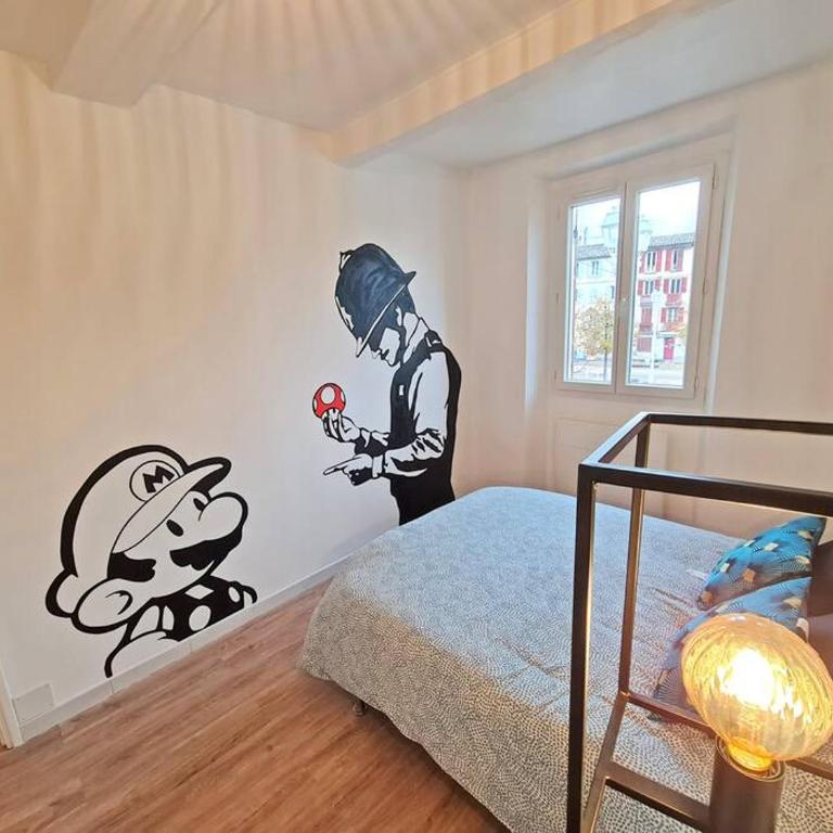 GregBnb - T2 Design 43m2 - Toulon Est - Wifi Fibre - n2 - One-Bedroom Apartment - 4