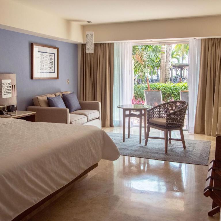 Sheraton Buganvilias Puerto Vallarta - Habitación Deluxe con 1 cama extragrande y vistas al jardín - Planta baja - 1