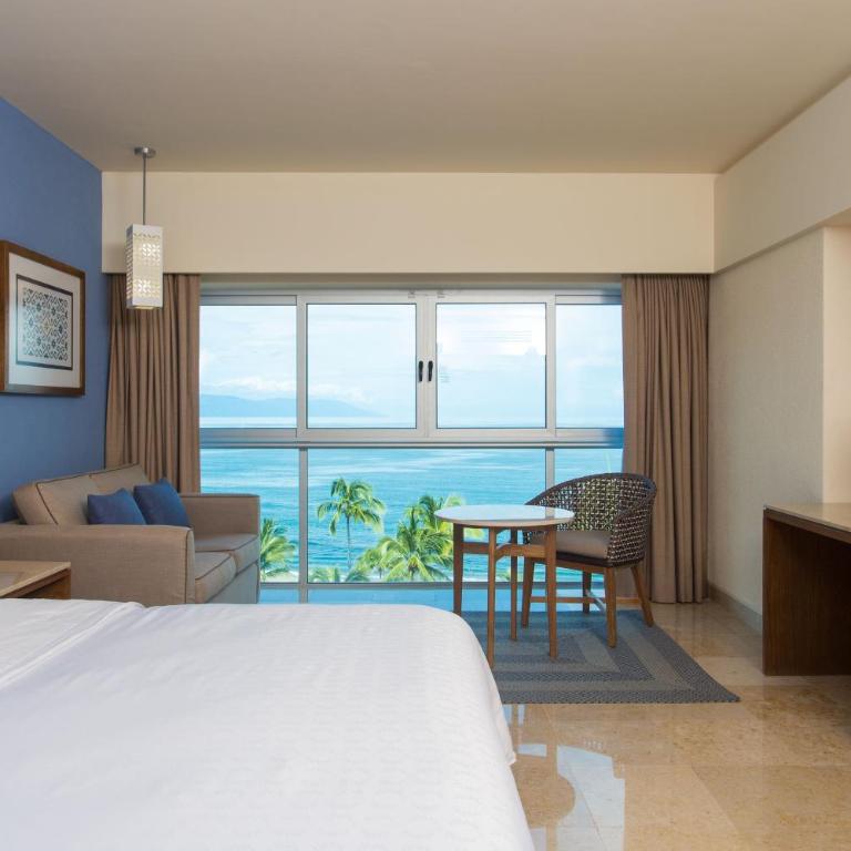 Sheraton Buganvilias Puerto Vallarta - Habitación Gran Deluxe con vistas a la bahía - 1 cama extragrande - Planta alta - 1