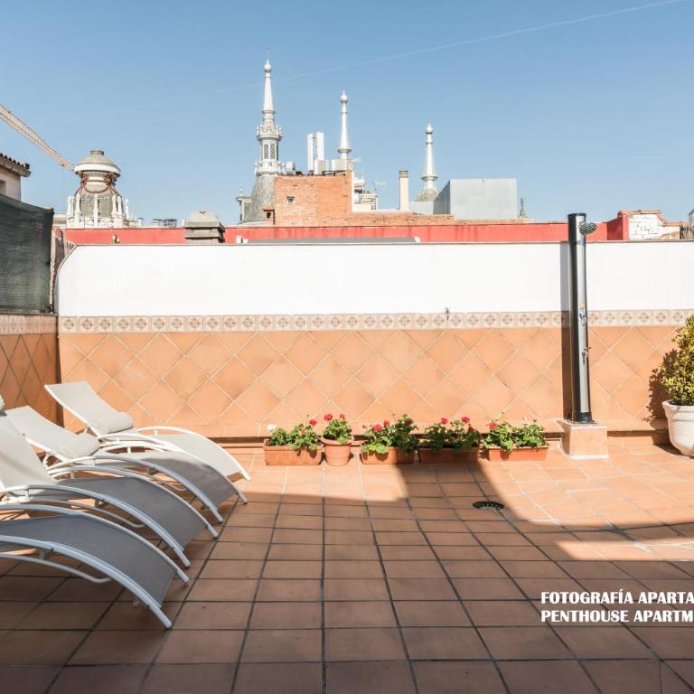 Apartments Madrid Principe 2 - Penthouse Apartment with Terrace - 43