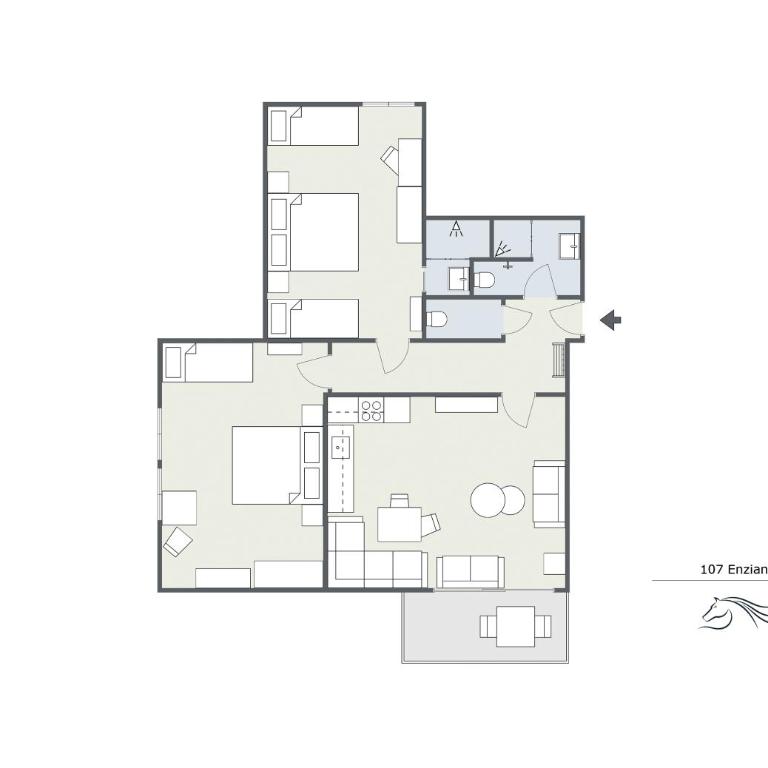 Haus 4 Montafon by Pferd auf Wolke - Apartment mit 2 Schlafzimmern - 11