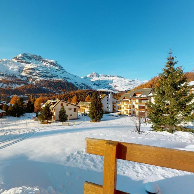 Abitaziun Val Verda 7 - Silvaplana Surlej - Apartment mit Blick auf die Berge - 14