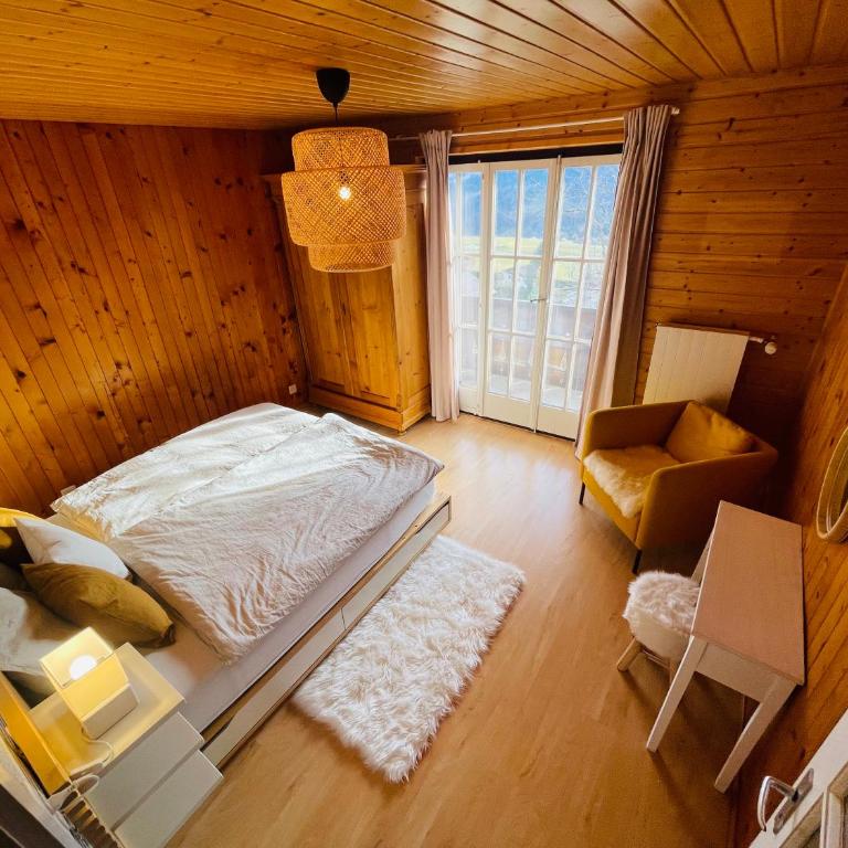 Chalet spa avec terrasse et vue alpine - Apartment mit 2 Schlafzimmern mit Balkon und Terrasse - 40