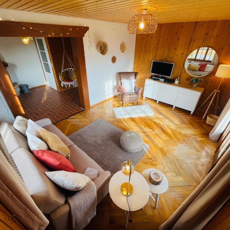 Chalet spa avec terrasse et vue alpine - Apartment mit 2 Schlafzimmern mit Balkon und Terrasse - 56