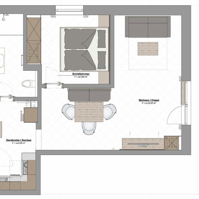 Mocking Ferienappartements - Appartamento con 1 Camera da Letto - 14