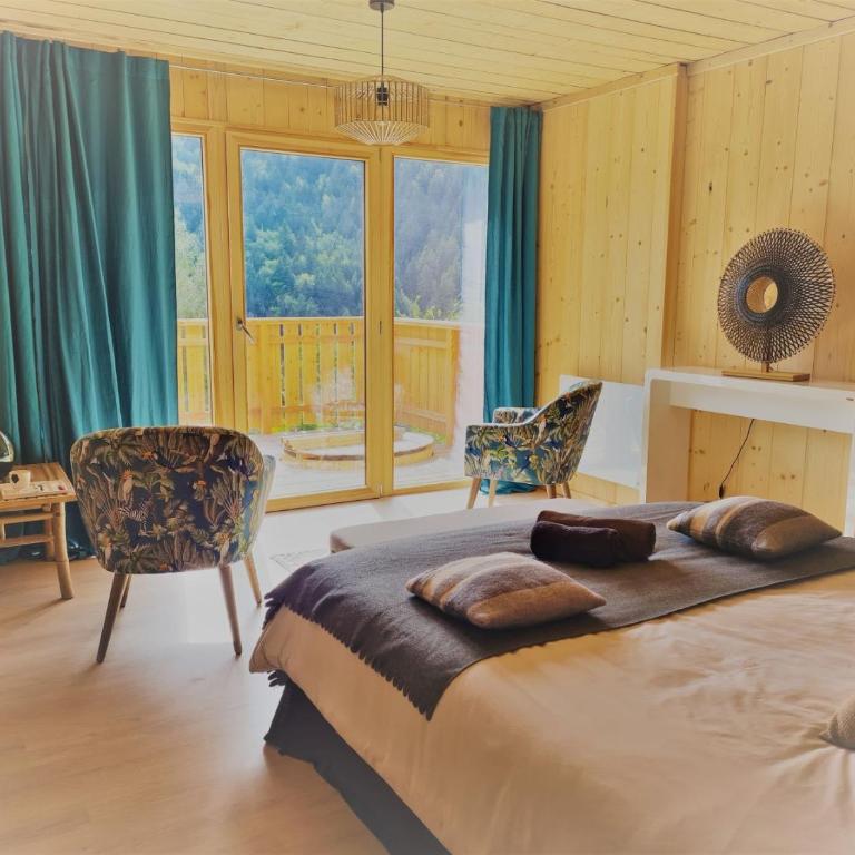 Le Chalet Du Blanc Spa yoga - Chambre Double Deluxe - 6