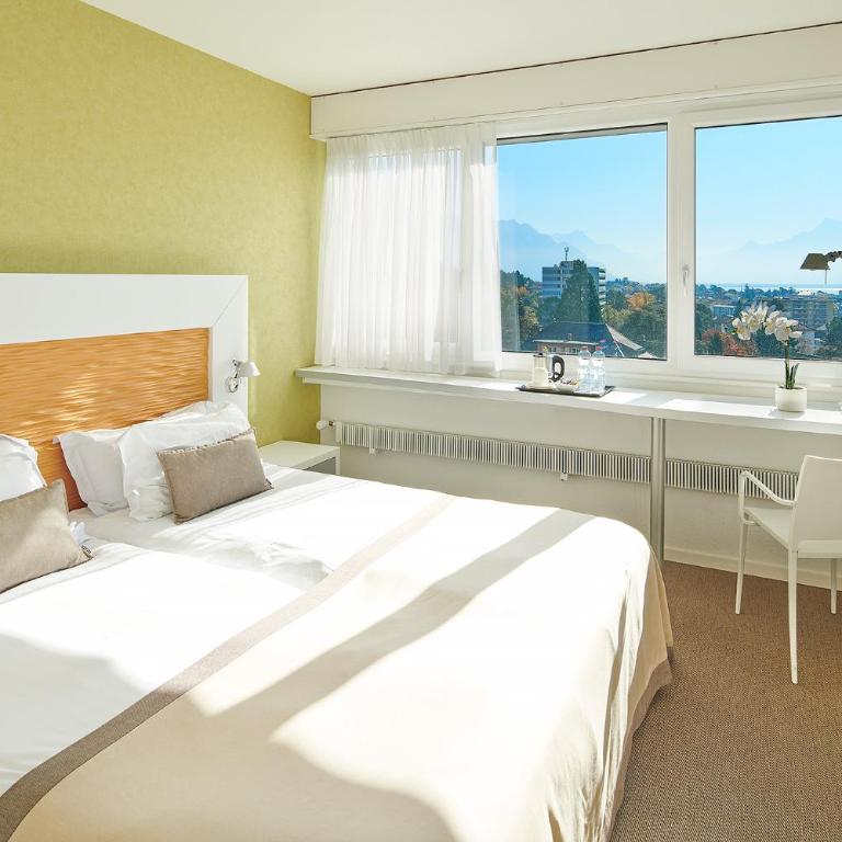 Le Leman Hotel - Doppelzimmer - Seeseite - 1