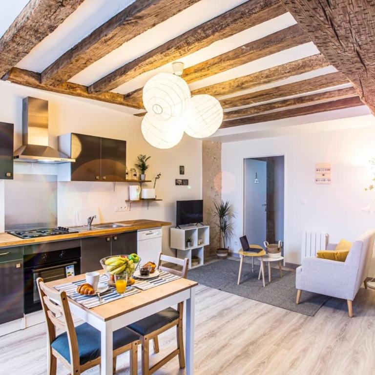 "LE VINCI" Châteaux, Loire & Centre-ville - Appartement - Rez-de-Chaussée - 4