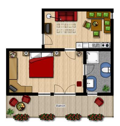 Sportpension Bergblick - Apartment - 7