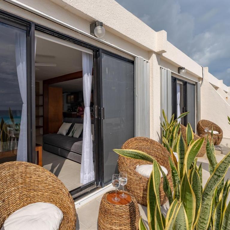 Amazing Caribbean Ocean view at Villas Marlin in Cancun - Apartamento - 67