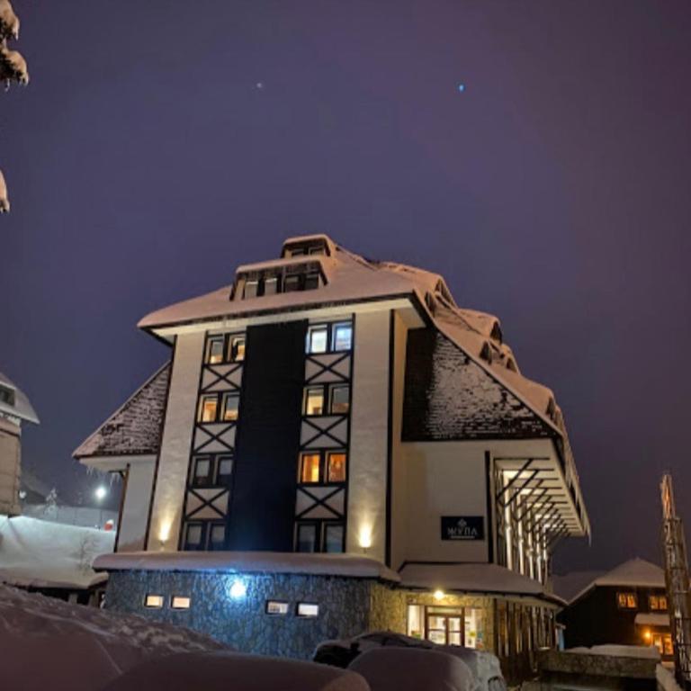 Apartman Sky View, Župa Wellness & Spa u Centru Kopaonika - One-Bedroom Apartment - 14