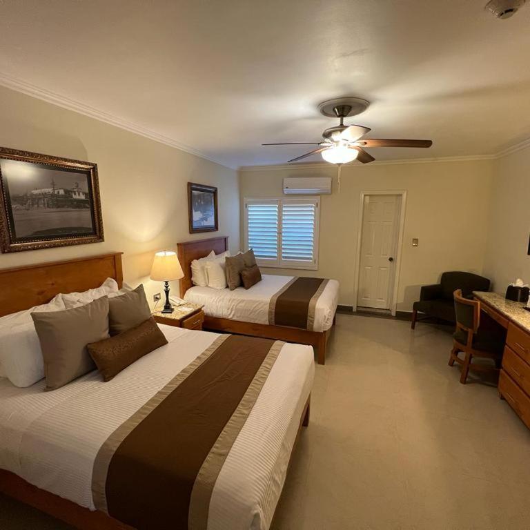 Hotel Caesars - Double Room with Two Double Beds - 1