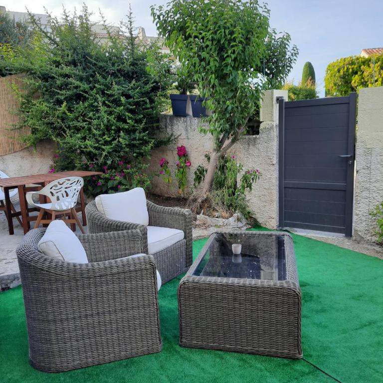 Rêves de vie le "Morgiou" avec terrasse et parking privés - One-Bedroom Apartment - 5
