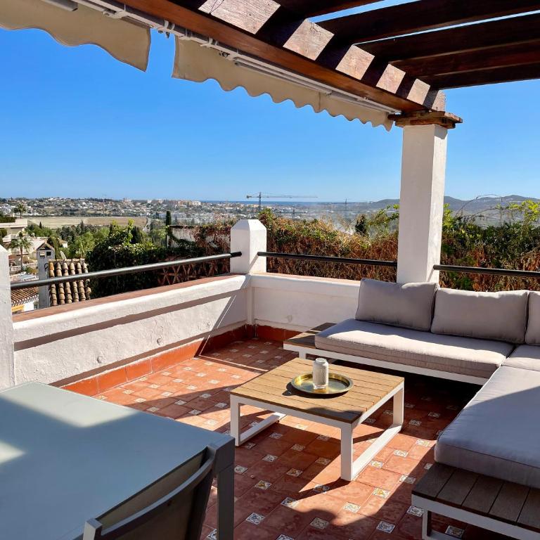Semidetached Duplex home at Puebla Aida, Mijas Golf with pool, golf and sea views - Casa de 2 dormitorios - 10