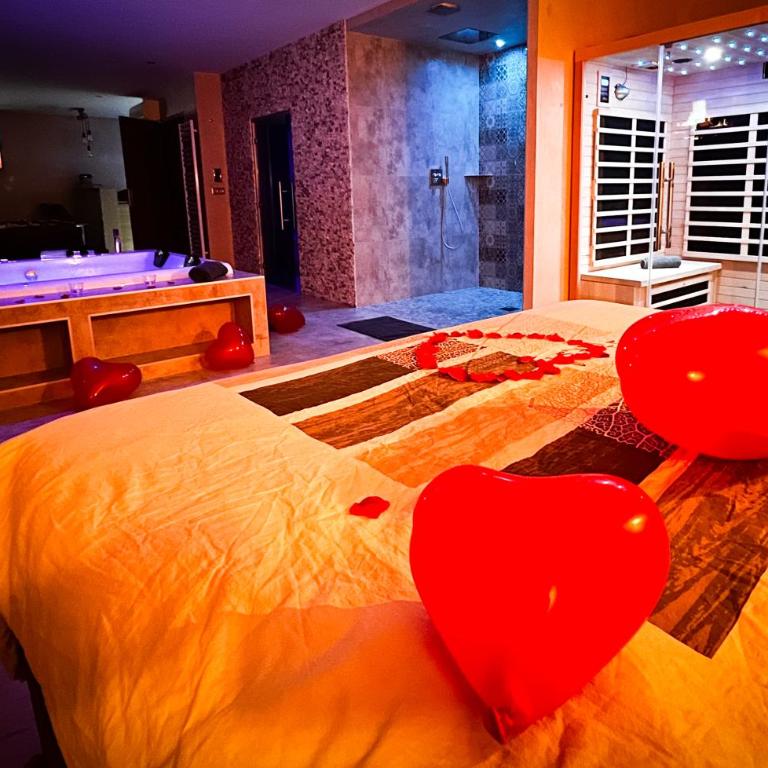 LE LOFT A BULLES (85m2 Jacuzzi Hammam Billiard Bar Douche Sauna) - Apartamento de 1 dormitorio - 24