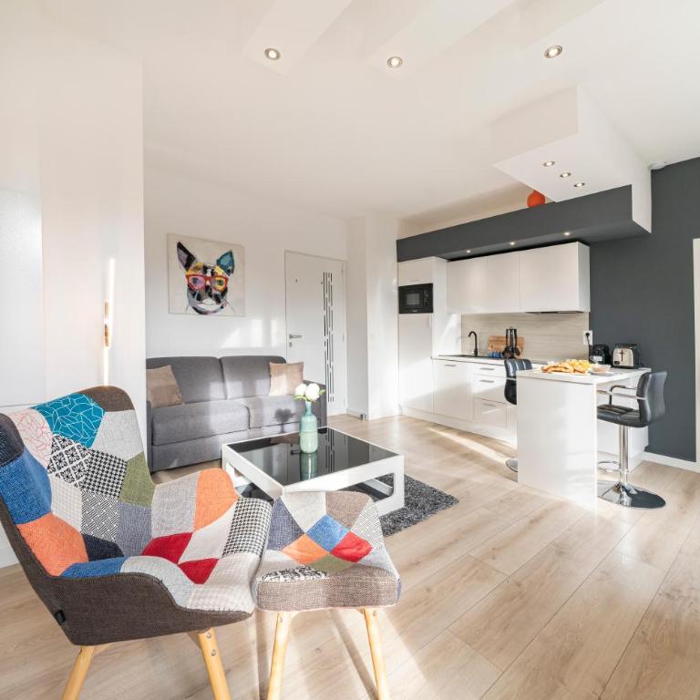 Frontière Monaco, Appartement Rénové Entièrement - AG - Appartement 1 Chambre - 2