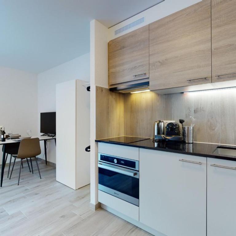 Nonanteneuf appart hōtel Aigle - contactless check-in - Deluxe Studio - 6