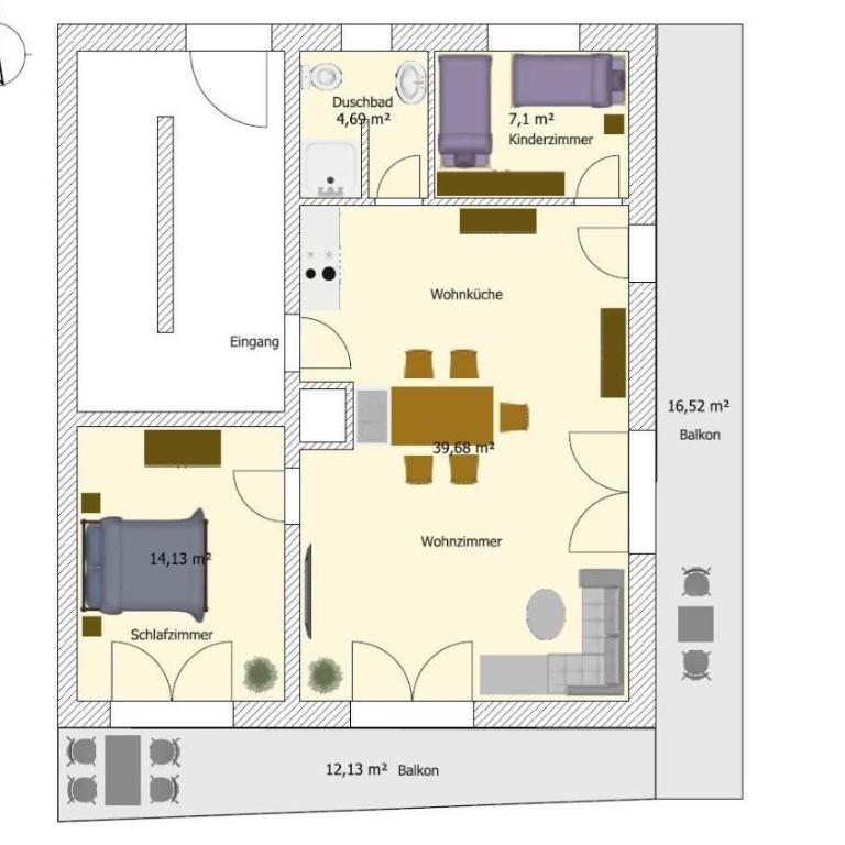 Ferienwohnung Martin - Apartment mit 2 Schlafzimmern - 18