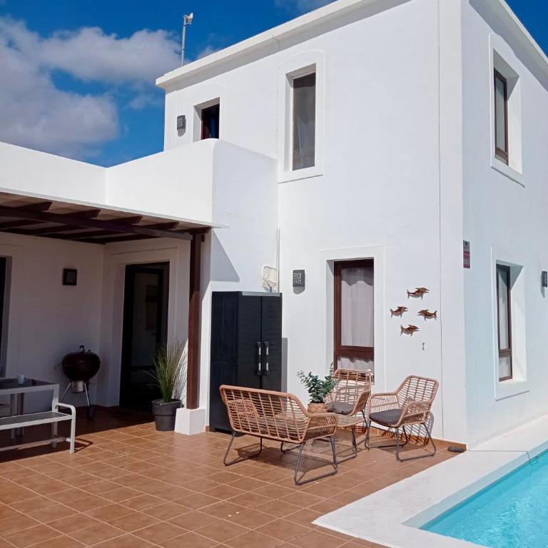 Splendid Casa Papagayo, heated pool, roofterrace with views and Wifi - Villa de 2 dormitorios - 11