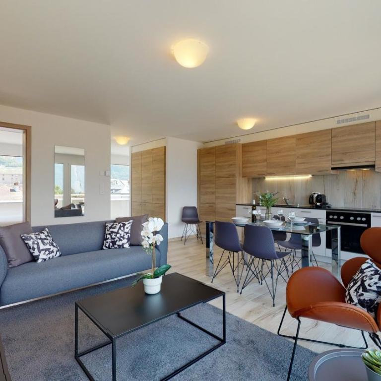 Nonanteneuf appart hōtel Aigle - contactless check-in - Apartment mit 3 Schlafzimmern - 4