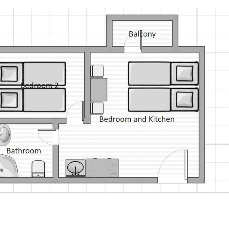 Downtown Apartment 9 - Appartement avec Balcon - 3