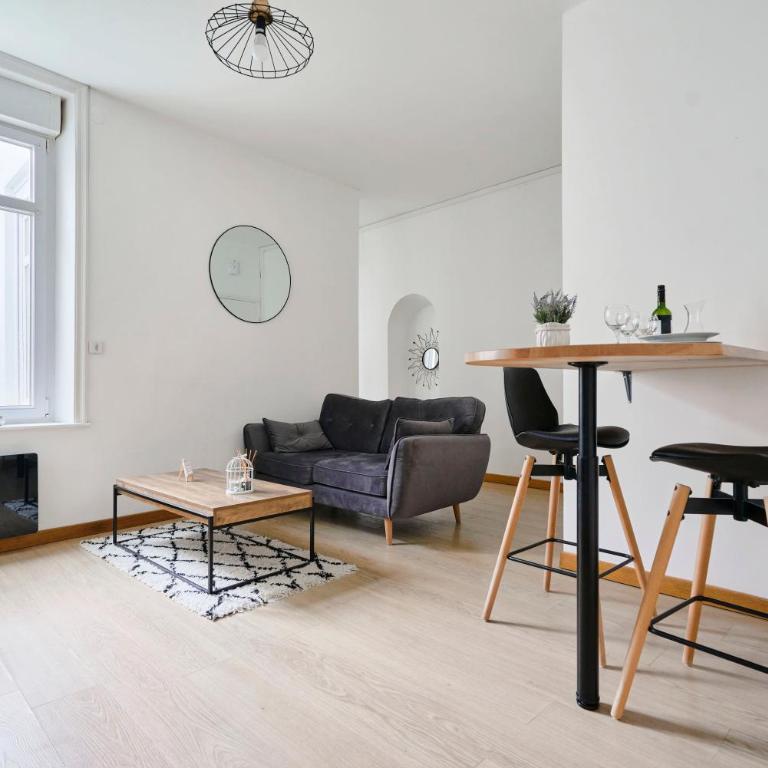 Locations Boulogne sur mer, 2 personnes, Les Oyats - Appartamento con 1 Camera da Letto - 3