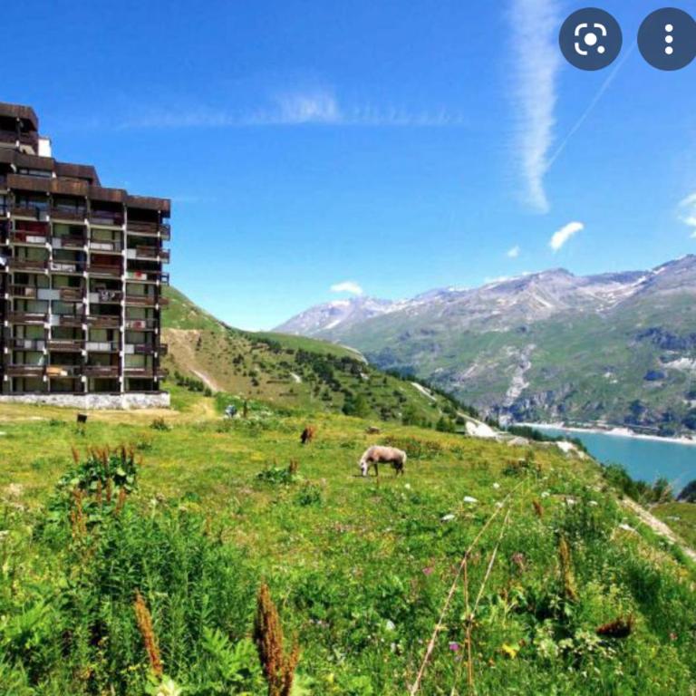 Au 6ème ciel Tignes 2100m - Vue Lac & Montagnes - Proche pistes - 2 adultes et 2 enfants - Apartment mit Blick auf die Berge - 52