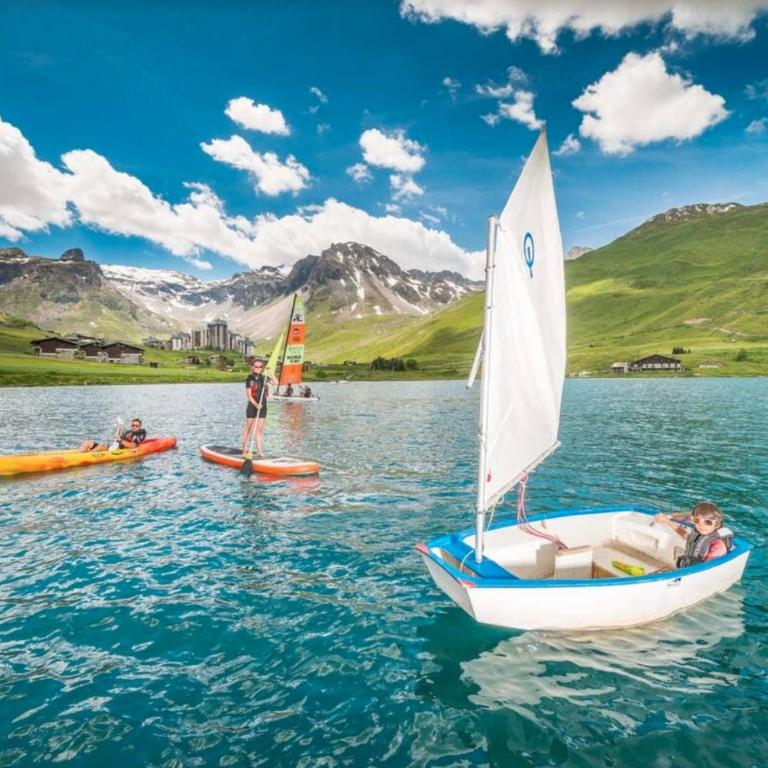Au 6ème ciel Tignes 2100m - Vue Lac & Montagnes - Proche pistes - 2 adultes et 2 enfants - Apartment mit Blick auf die Berge - 55
